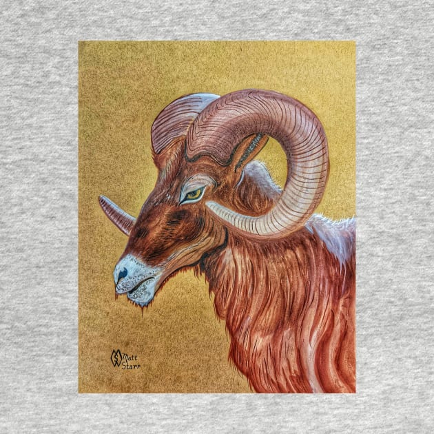 Bighorn Sheep Ram by Matt Starr Fine Art